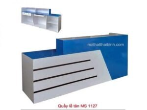 4 tiêu chí giúp bạn chọn được mẫu quầy lễ tân ưng ý nhất 14 Mẫu quầy lễ tân
