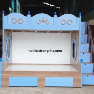 Giường tầng cho bé trai và bé gái Đảm Bảo 100% An Toàn