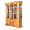 Tủ rượu gỗ gõ đỏ tự nhiên