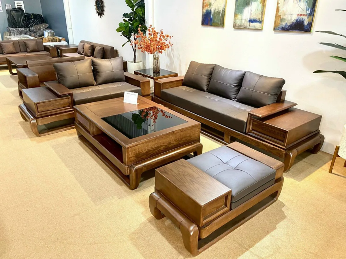 Bàn ghế sofa da cao cấp cho phòng khách sang trọng - Sự lựa chọn hoàn hảo không thể bỏ qua 4 Bàn ghế sofa da cao cấp cho phòng khách sang trọng - Sự lựa chọn hoàn hảo không thể bỏ qua