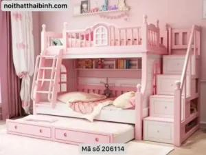 Top 10 Mẫu Giường 2 Tầng Cho Bé Đẹp và Tiện Lợi 17 top 10 mau giuong 2 tang cho be dep va tien loi 661be53143bd7