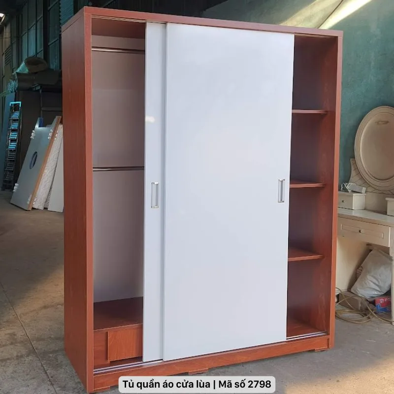 Mẫu tủ quần áo cửa lùa Mẫu tủ quần áo cửa lùa