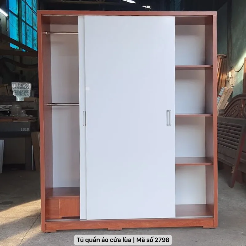 Mẫu tủ quần áo cửa lùa Mẫu tủ quần áo cửa lùa