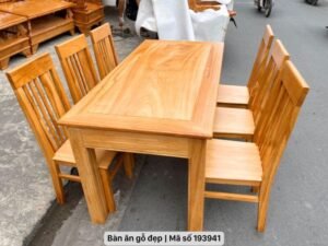 Bàn ăn 6 ghế đẹp