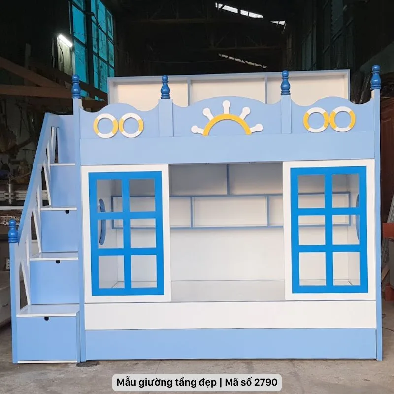 Giường tầng đẹp hình ngôi nhà Giường tầng đẹp hình ngôi nhà