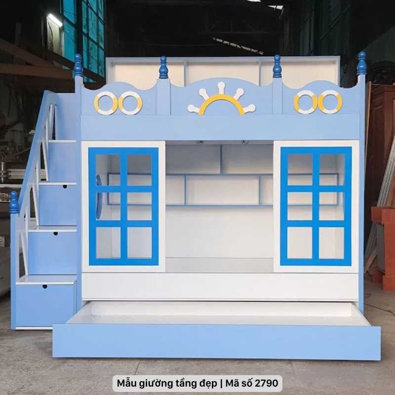 Giường tầng đẹp hình ngôi nhà Giường tầng đẹp hình ngôi nhà