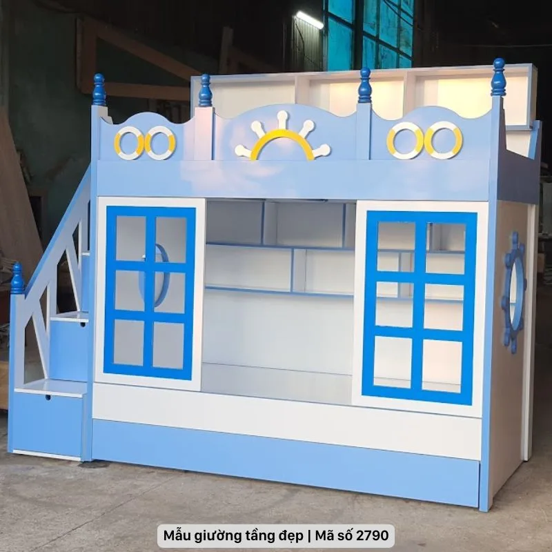 Giường tầng đẹp hình ngôi nhà Giường tầng đẹp hình ngôi nhà