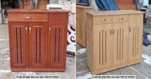 Tủ gỗ để giầy dép cao cấp