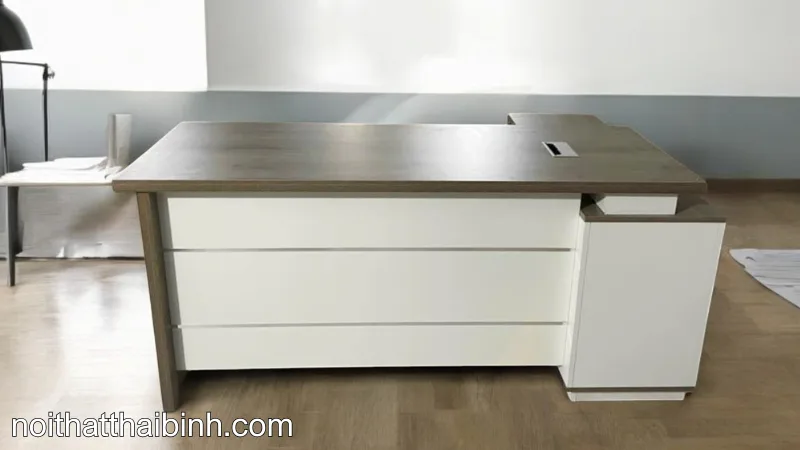 5 mẹo sắp xếp bàn làm việc tại nhà gọn gàng nhất 1 Bàn làm việc tại nhà