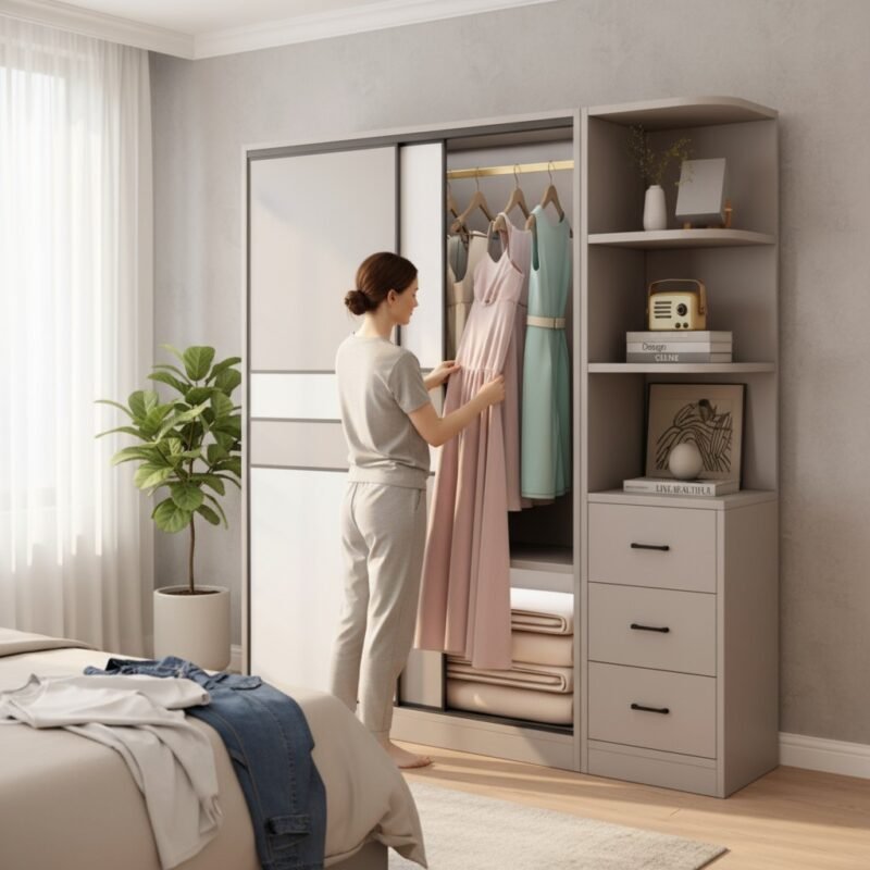 4 Lý Do Nên Thay Tủ Quần Áo Ngay Hôm Nay 6 Lý do 2: Tủ quần áo hiện tại có thiết kế lỗi thời - Lý do nên thay tủ quần áo
