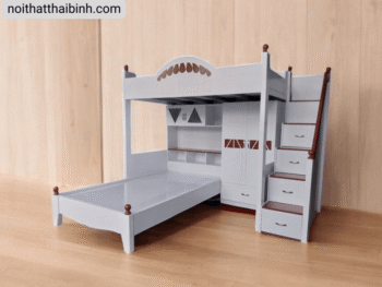 5 cách tiết kiệm diện tích với giường tầng