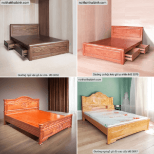 Giường ngủ cao cấp | Giường gỗ