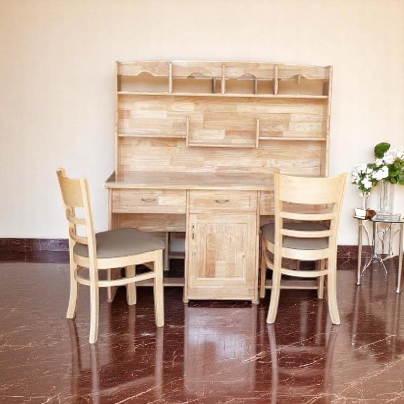 5 lý do nên chọn bàn học gỗ cho bé yêu 2 Bàn học gỗ