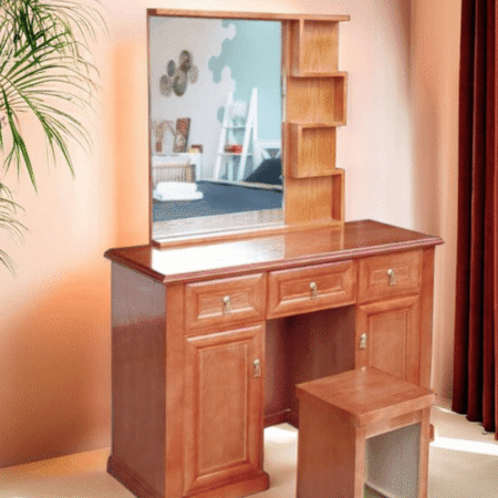 Bàn trang điểm gỗ xoan đào 1m MS 2905 7 Bàn trang điểm gỗ xoan đào 1m MS 2905