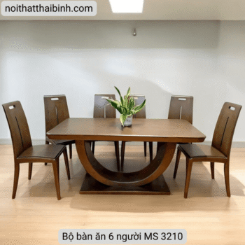 Bộ bàn ăn 6 người MS 3210
