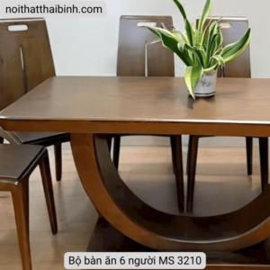 Bộ bàn ăn 6 người MS 3210 8 Bo ban an 6 nguoi MS 3210 4