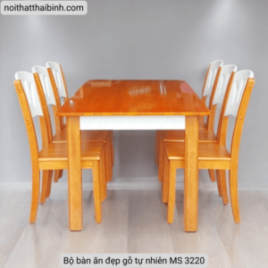 Bo ban an dep go tu nhien MS 3220