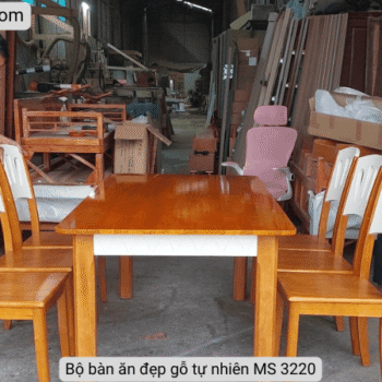 Bộ bàn ăn đẹp MS 3220 13 Bộ bàn ăn đẹp MS 3220