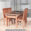 Bộ bàn ăn gỗ xoan đào 6 ghế MS 2433