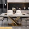 Bộ bàn ăn 4 ghế nhập khẩu MS 2437 13 Bo ban an mat da 6 ghe MS 2436 2