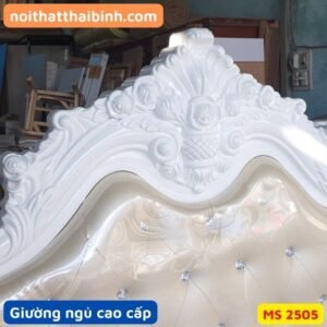 Giường ngủ tân cổ điển cao cấp MS 2505