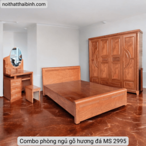 Combo phong ngu go huong da MS 2995 6