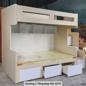 Giường 2 tầng đẹp MS 2076