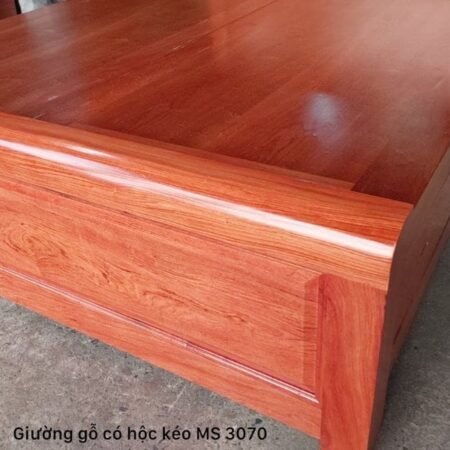 Giường có hộc kéo gỗ tự nhiên vân hương đá MS 3070 11 Giường có hộc kéo gỗ tự nhiên vân hương đá MS 3070