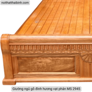 Giường ngủ gỗ đinh hương vạt phản MS 2945 7 Giuong ngu go dinh huong vat phan MS 2945 2