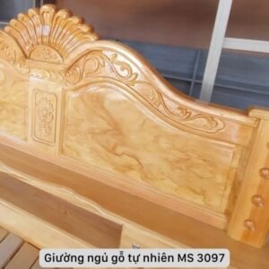Giường ngủ gỗ gõ đỏ cao cấp MS 3097 8 Giường ngủ gỗ gõ đỏ cao cấp MS 3097