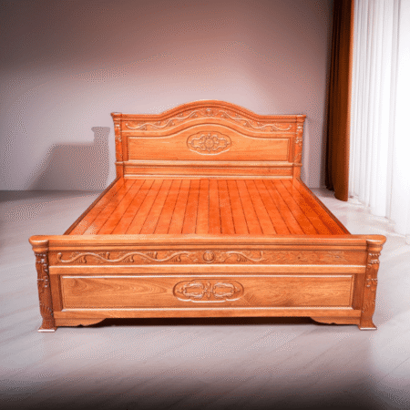 Giường ngủ gỗ xoan đào MS 3186 8 Giường ngủ gỗ xoan đào MS 3186