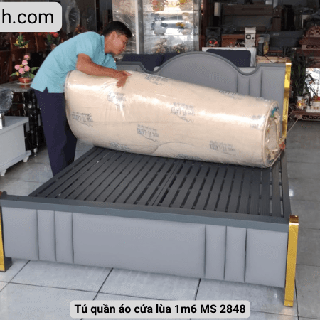 Giường sắt 1m6 MS 3228 13 Giường sắt 1m6 MS 3228