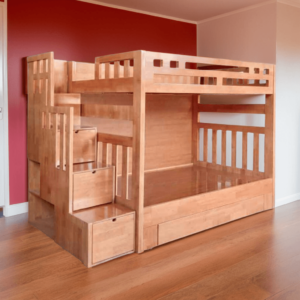 Giường tầng gỗ tự nhiên MS 1635