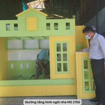 Giường tầng hình ngôi nhà MS 2150