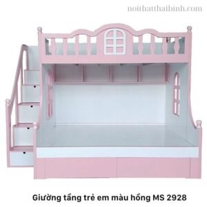 Giuong tang tre em mau hong 2928 3