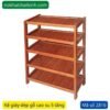 Kệ Giày Dép Gỗ 5 Tầng MS 2816 | GIAO HỎA TỐC TPHCM 3 Kệ Giày Dép Gỗ 5 Tầng MS 2816 | GIAO HỎA TỐC TPHCM
