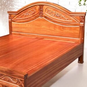 Mẫu giường gỗ xoan đào đẹp MS 3187