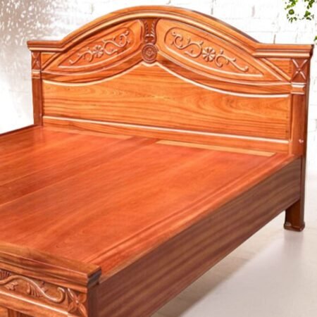 Mẫu giường gỗ xoan đào đẹp MS 3187 9 Mẫu giường gỗ xoan đào đẹp MS 3187