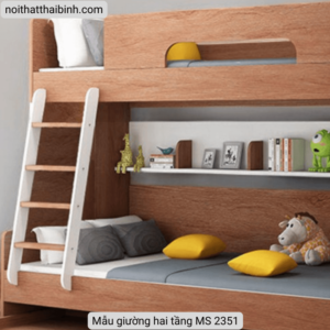 Mẫu giường hai tầng MS 2351 10 Mau giuong hai tang MS 2351 3
