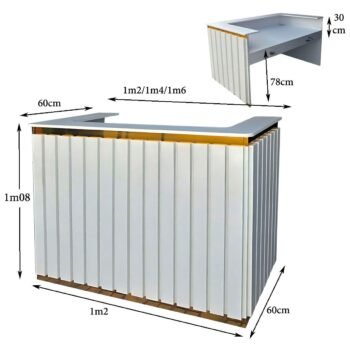 Quầy thu ngân shop đẹp MS 3194