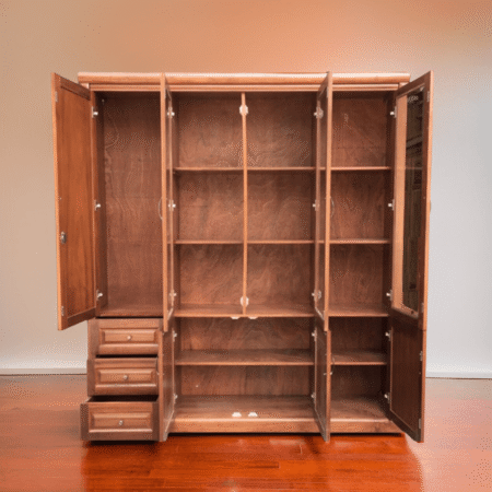 Tủ tài liệu gỗ xoan đào tự nhiên MS 3192 7 Tủ tài liệu gỗ xoan đào tự nhiên MS 3192