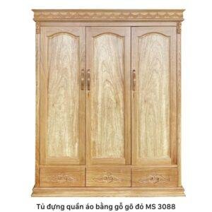 Tu dung quan ao bang go MS 3088 1