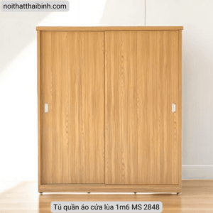 Tủ quần áo cửa lùa 1m6 MS 2848 5 Tủ quần áo cửa lùa 1m6 MS 2848