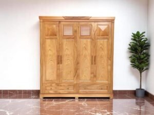 Tủ quần áo đa năng tích hợp bàn trang điểm