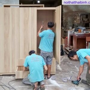 Tu quan ao melamine dep lam theo yeu cau