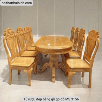 Bộ bàn ăn 8 ghế MS 3084