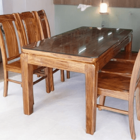 Bàn ăn 6 ghế gỗ hương xám MS 2952 13 Bàn ăn 6 ghế gỗ hương xám MS 2952