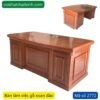 Bàn văn phòng gỗ xoan đào MS 2772 3 ban lam viec go 2772 1