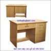 Bàn làm việc vân gỗ sồi MS 9332 3 ban lam viec soi 9331