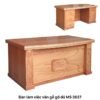 Bàn làm việc gỗ tự nhiên vân gõ đỏ MS 2637 | GIAO HỎA TỐC TPHCM